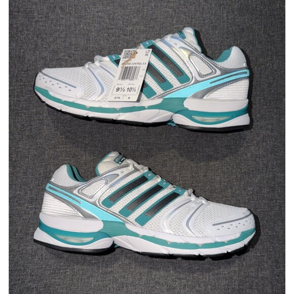 adidas Other - NWT adidas Sporty & Rich Adistar Control 5 Cloud White Pure Teal Sneakers IH9707